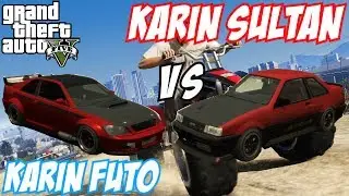 GTA 5 - Karin Sultan Vs Karin Futo | #8 (GTA V)