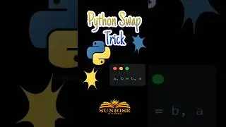 Python Hack: Swap Two Variables in 1 line! (No Temp Variable Needed)