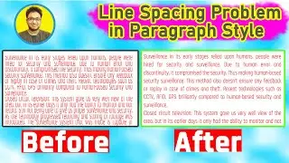 How to Solve Line Spacing Problem in Paragraph Style ? | Line Spacing Problem in MS Word | LeonsBD