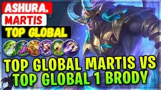 Top Global Martis VS Top Global 1 Brody [ Top Global Martis ] Ashura. - Mobile Legends Emblem Build