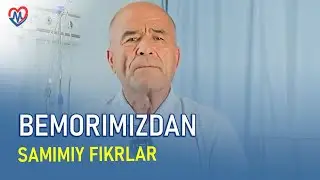 Bemorimizdan bildirilga tilaklar