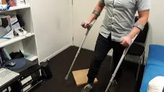 How to use crutches on stairs by Physiotherapist