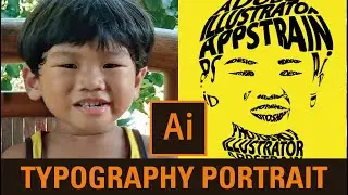 How to Create Typography Portrait in Illustrator