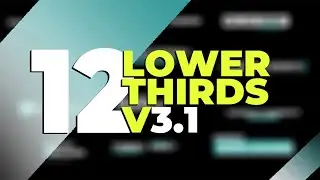 Lower Thirds V3.1 - Free Download After Effects Templates