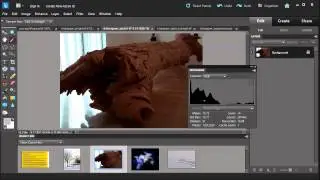 Learn how to use a histogram and info panel in Adobe Photoshop Elements 10