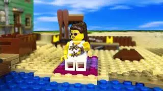 LEGO Dangerous Fishing. Cartoon Collection