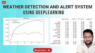 WEATHER DETECTION USING DEEPLEARNING | BEST RESARCH ORIENTED UNIQUE IEEE BASED DEEPLEARNING PROJECT