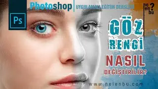 How to Change Eye Color? - Photoshop Tutorials