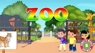 Visit to the Zoo | At the Zoo | Animals & Birds | Bindis Music & Rhymes