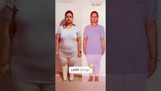 23 Kgs WEIGHT LOSS | Belly Fat gone!  