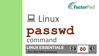 Linux passwd command summary with examples