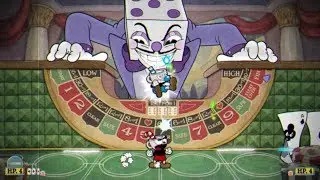 CUPHEAD Co-op Boss Fight #18 - King Dice (NO DAMAGE)