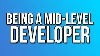 Being a mid-level developer