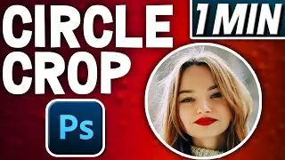 How To Add Circle Crop To Images In Photoshop | Quick Tutorial