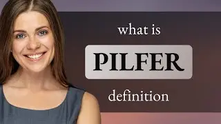 Pilfer | PILFER definition