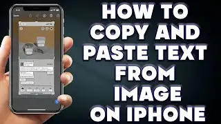 How to Copy and Paste Text from Image on iPhone | How To Copy Text From Images