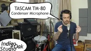 Indigo Oak Studio - TASCAM TM-80 Condenser Microphone review & demonstration