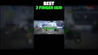 Best 3 Finger Custom Hud Setting | 3 Finger Custom HUD Free Fire | Best Custom HUD In Free Fire