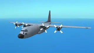 Turboprop Flight Simulator | Lockheed C-130 Hercules