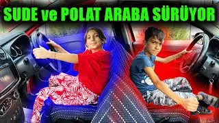 SUDE ve POLAT DRİF ATTI !! ARABA SÜRÜYORUZ