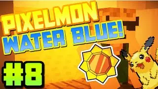 Minecraft Pixelmon Water Blue Edition Ep. 8 - "L.T Surge!" (Pokemon Fire Red)