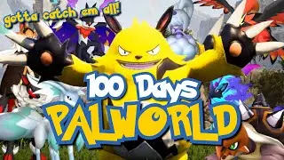 I Tried Surviving 100 Days In Palworld