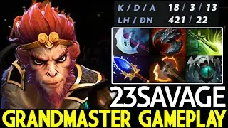 23SAVAGE [Monkey King] Level 30 MK Absolutely Crazy Plays Dota 2