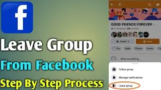 How to leave group in Facebook//Facebook group se kese leave kare 2023