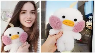 УТКА Лалафанфан Своими Руками Как сделать уточку сшить Лалафанфан DIY Lalafanfan 