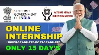 Best Online Government Internship with FREE Certificate ➤ Work From Home 🏠