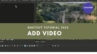 How To Add Video In Shotcut Video Editor - Shotcut Tutorial 2023 #1