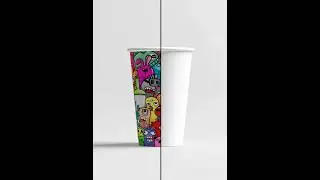 Adobe Photoshop 2024 Tricks - How to make Cup Paper Mockup #ducthangds #photoshoptoturial