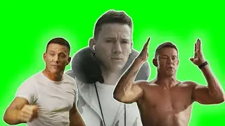 The Lost City [2022] Channing Tatum & Sandra Bullock FOOTAGE GREEN SCREEN