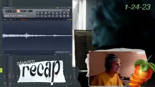 working on acoustic guitar samples & a keem beat (fl studio cookup)