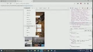 How open Microsoft Edge Web Browser as Developer Responsive Mode | Responsive Mode Edge Web Browser