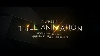 After Effects Tutorial: A Wrinkle in Time Cinematic Title Animation in After Effects - Free Download