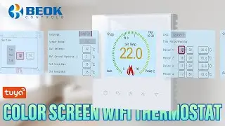 TCW38 Series Wi-Fi Room Thermostat丨2023 New TUYA APP Room Thermostat Display