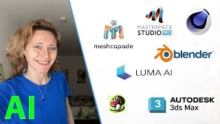 FAST 3D Models generation with AI (2024): 10 BEST AI 3D Model Generators