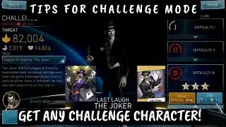 How to get any Challenge Mode Character. Tips and tricks and Ultimate Guide for Challenge Mode.