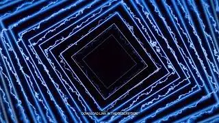 Blue Lightning Squares - Effect Loop VJ / Background | Free Download