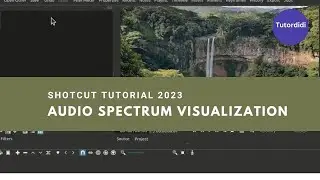 How To Make Audio Spectrum Visualization Using Shotcut Video Editor - Shotcut Tutorial 2023 #21