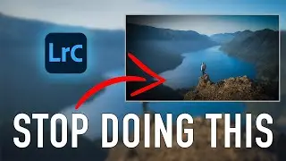 STOP Using THIS Lightroom Tool┃Custom Vignettes in Adobe Lightroom