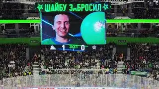 Гол Шарова в большинстве. Салават Юлаев-Адмирал. КХЛ