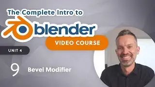 Blender Beginner Tutorial – Bevel Modifier