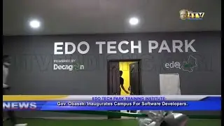 Gov. Obaseki Inaugurates campus for software developers.