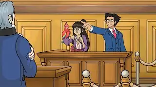 Flipping the Parrot (Ace Attorney Animation)[Paula Peroff]