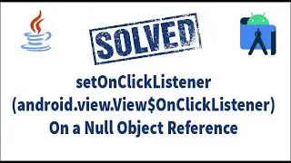 [SOLVED]Attempt To Invoke Virtual Method (OnClickListener) On a Null Object Reference