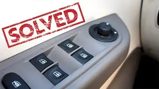 How to Fix Power Windows (Most Common Problem)