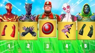 The *RANDOM* MARVEL Challenge in Fortnite