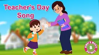 Teachers Day Special 2023 - English Rhymes | Thank You Song | Guru Purnima | Bindis Music & Rhymes